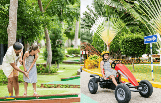 ミニゴルフ　ゴーカート