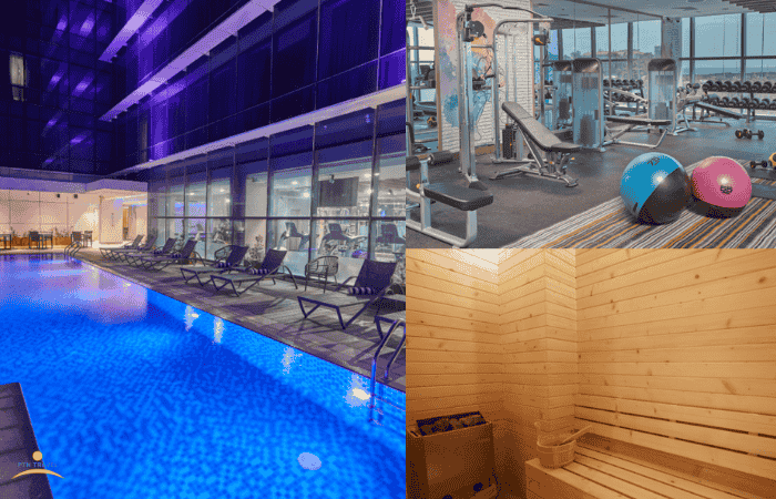 プール ジム サウナ