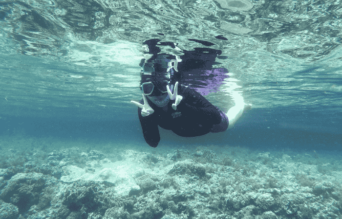 シュノーケリング