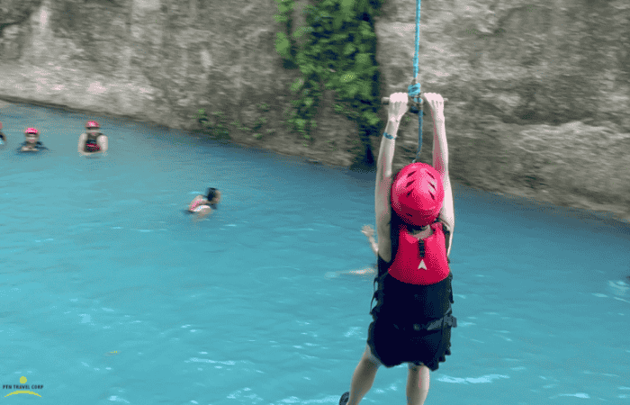 ターザンジャンプ