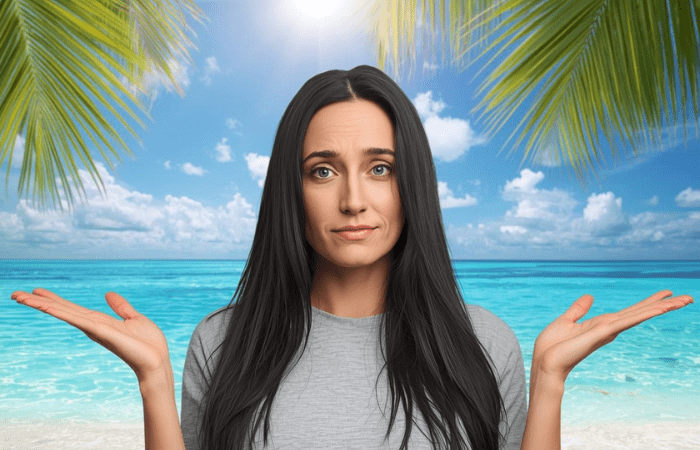 困惑している女性