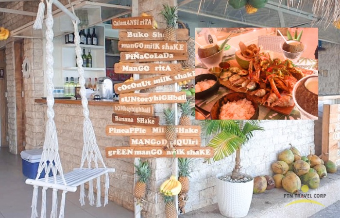 レストランでディナー