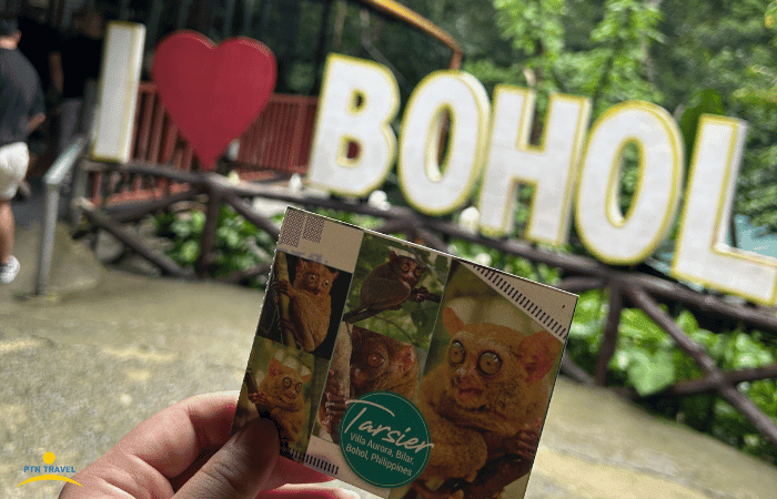 ターシャ保護区の入り口