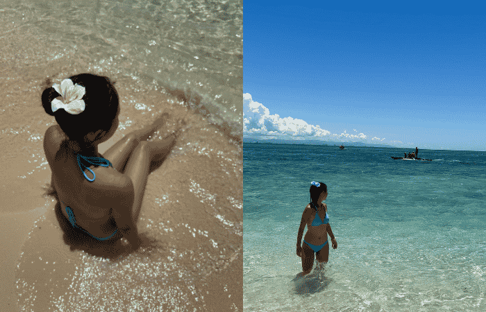 パンダノン島での映え写真
