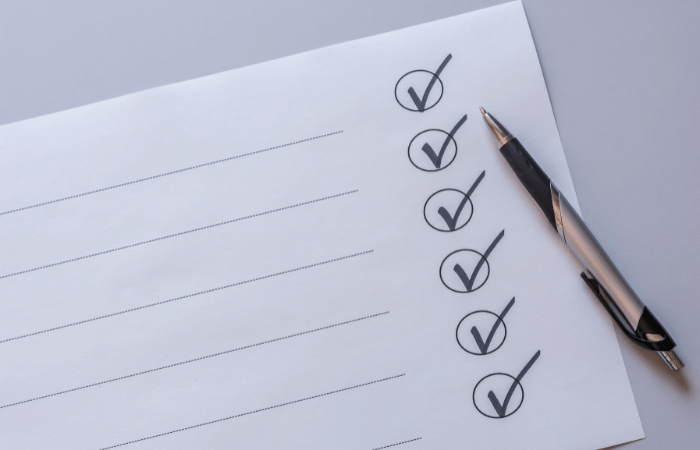 チェックリスト