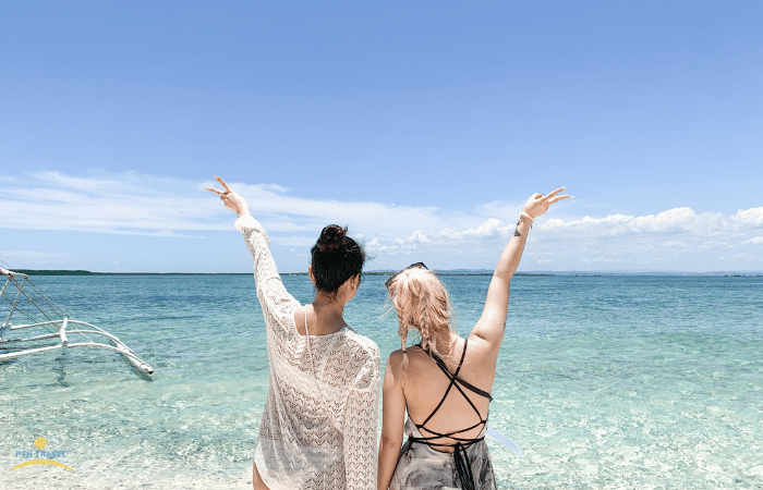 楽しんでいる人たち