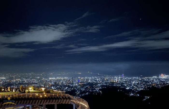 Tops展望台の夜景写真