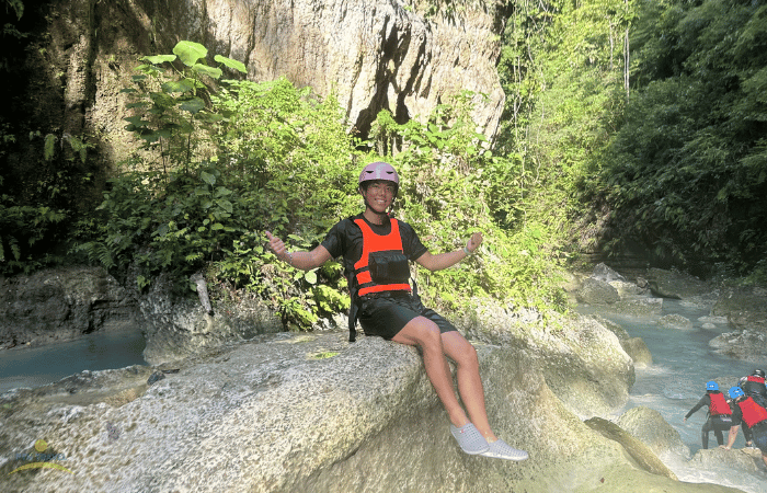 キャニオニングの写真