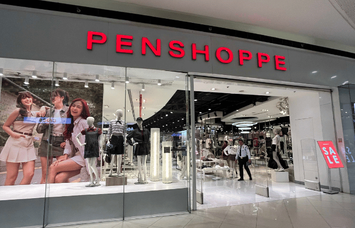 PENSHOPPE店舗の外観