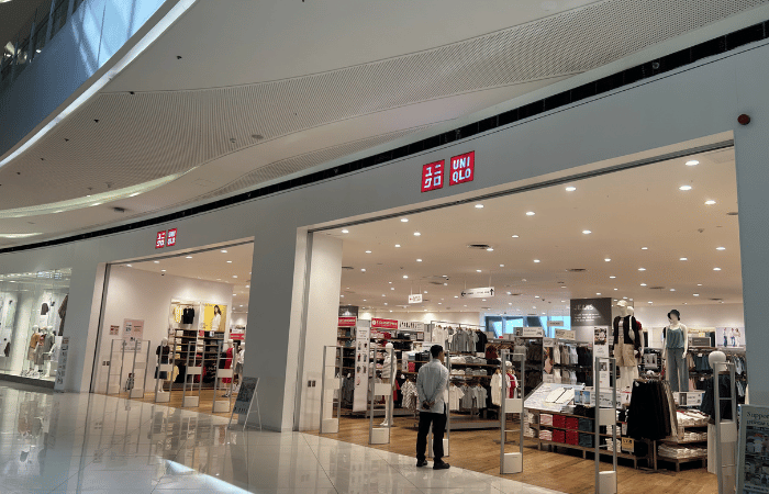 UNIQLO店舗外見の写真