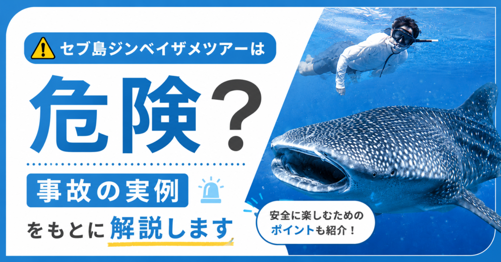 セブ島ジンベイザメ事故