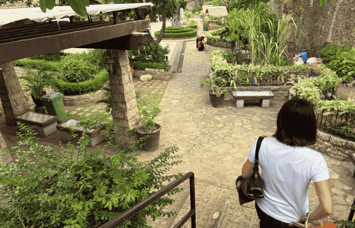 サンペドロ要塞　庭園